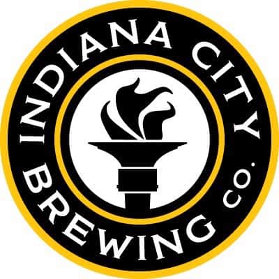 Indiana City Logo Featuring a torch