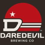 Daredevil Brewing Co logo featuring a red racing helmet