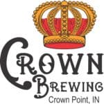 A Crown with the Crown Brewing Text