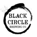 Text Black Circle Brewing Co Surrounded by a painted black circle