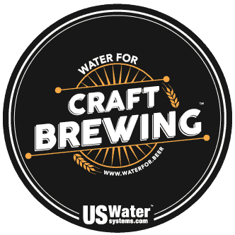 Text Based Logo Water for Craft Brewing US Water Systems
