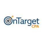 On Target CPA Text Based Logo