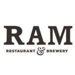 Text Based Logo RAM Restaurant and Brewery
