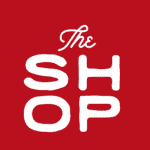 The Shop Logo Red with White Letters