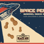 Black Dog Brewing Space Peanut Logo