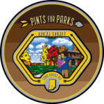 Moontown Brewing Pints for Parks Circle Logo