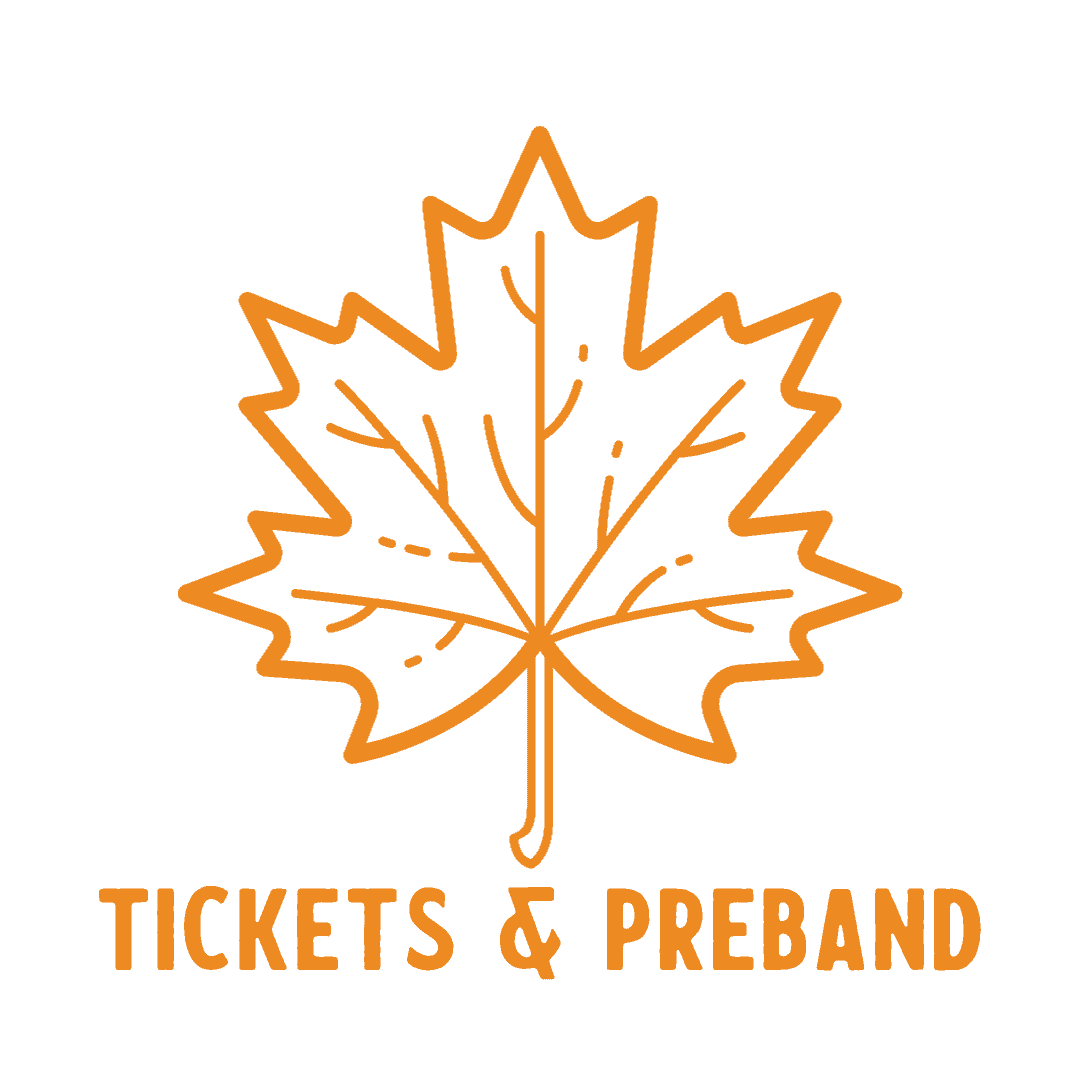 Broad Ripple Beer Fest Tickets & Preband Button Orange with leaf